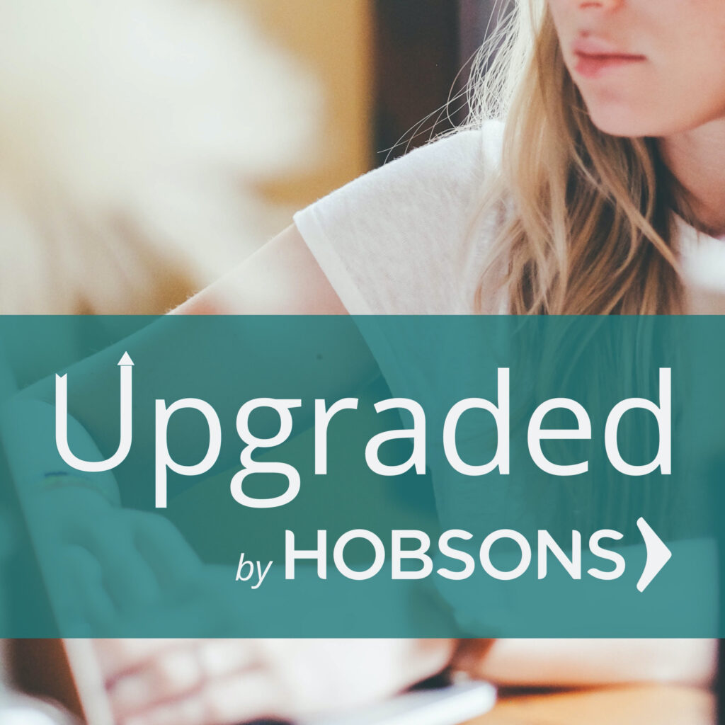 upgraded by hobsons podcast artwork