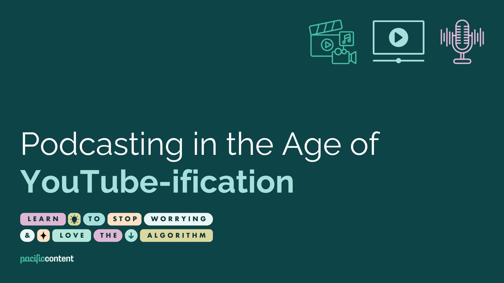 Podcasting in the Age of YouTube-ification or: How I Learned to Stop Worrying and Love the Algorithm