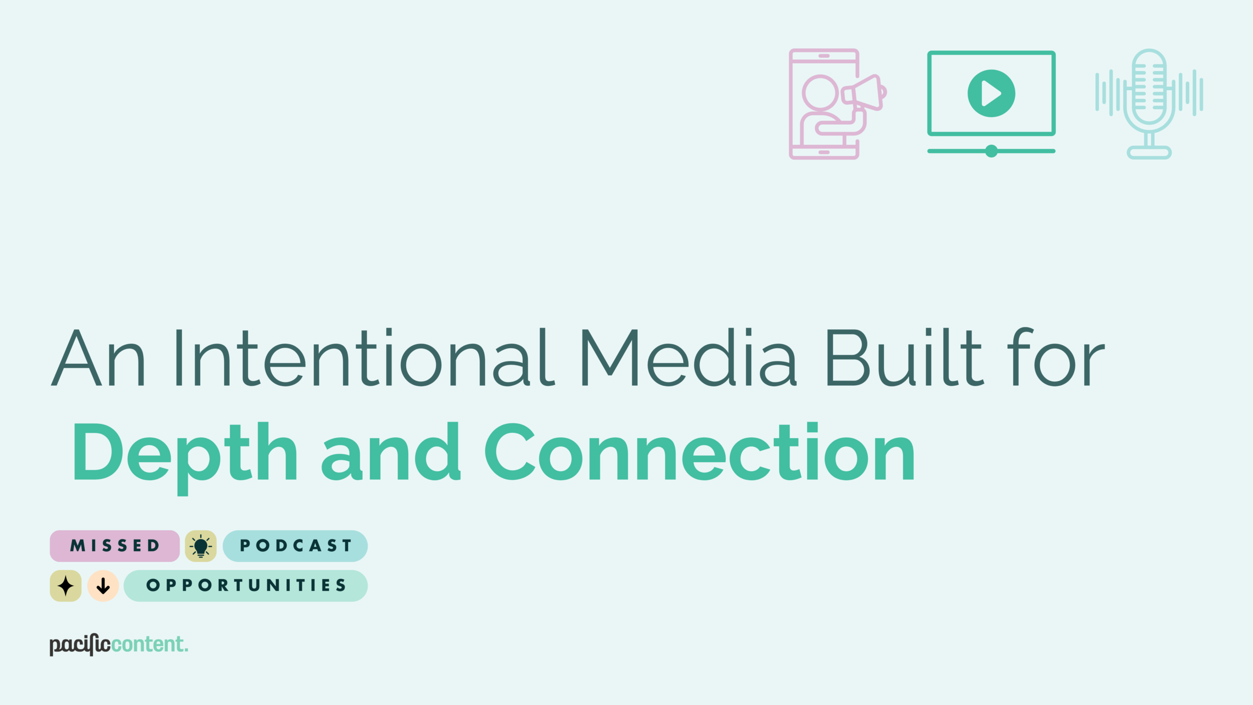 An Intentional Media Built for Depth and Connection