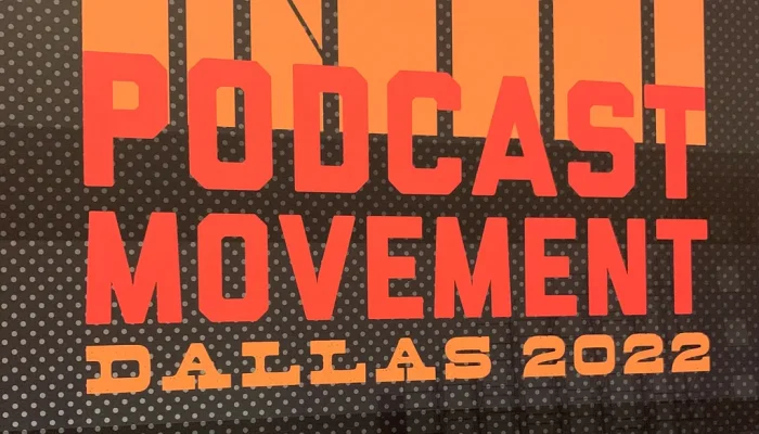 On the ground at Podcast Movement 2022